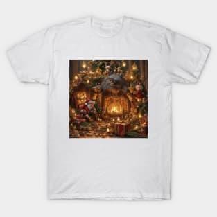 Merry christmas and santa claus T-Shirt